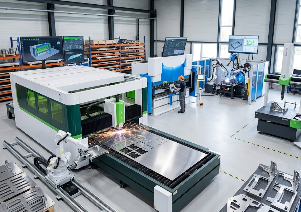 Precision solutions for fabrication workshops.